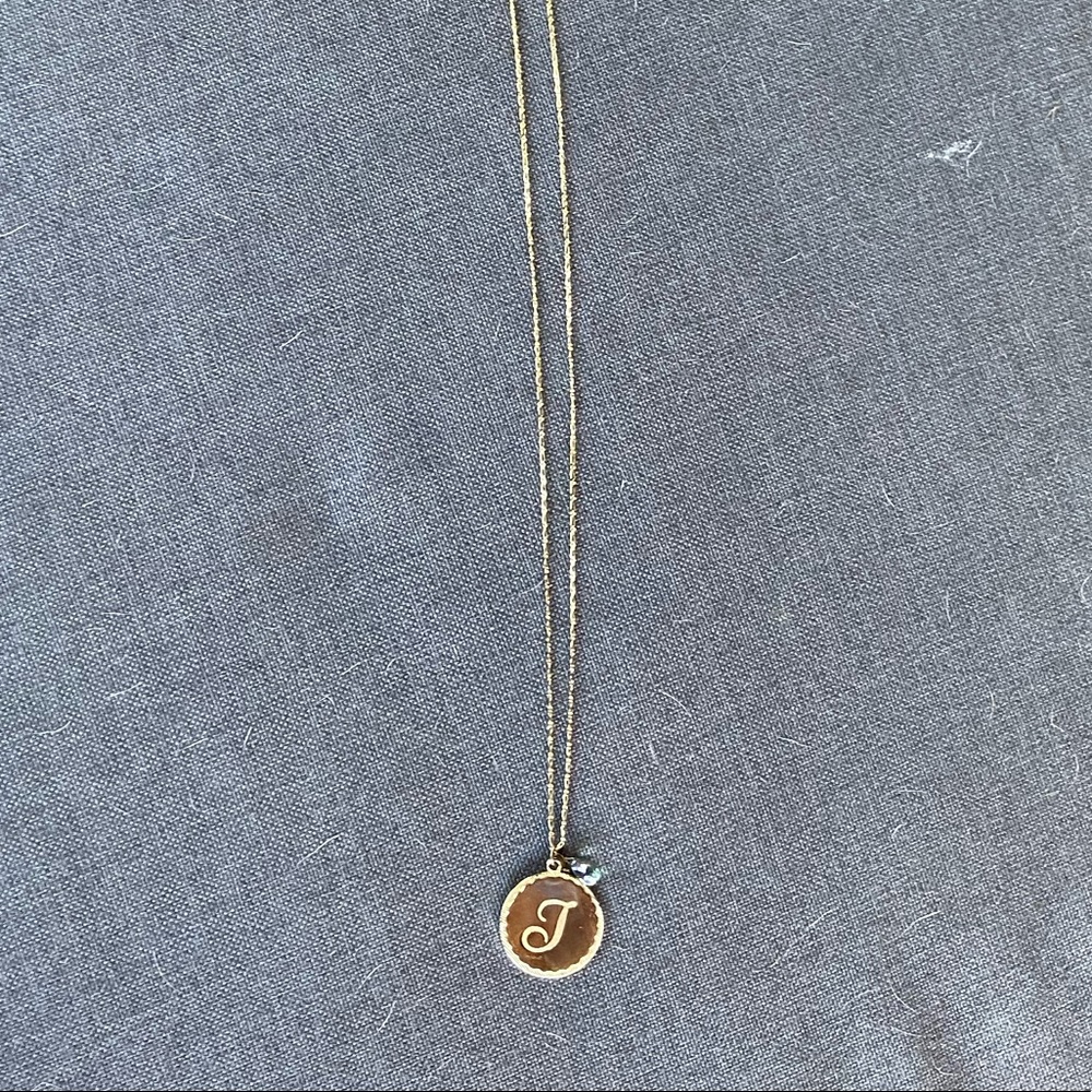36” gold plated necklace